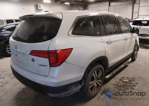 2018 Honda Pilot Ex-L z USA, uszkodzony, nr VIN 5FNYF6H71JB002557